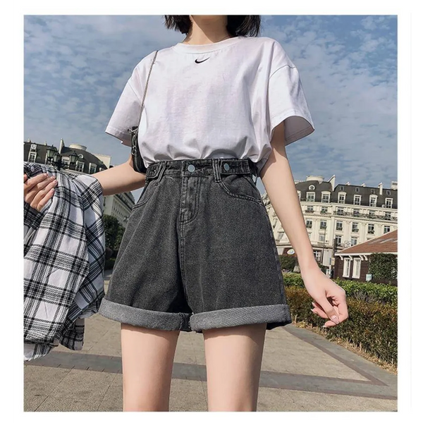 Classic Harajuku Jean Shorts - Bottoms - 1