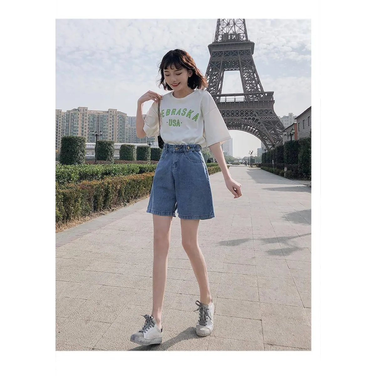 Classic Harajuku Jean Shorts - Bottoms - 12