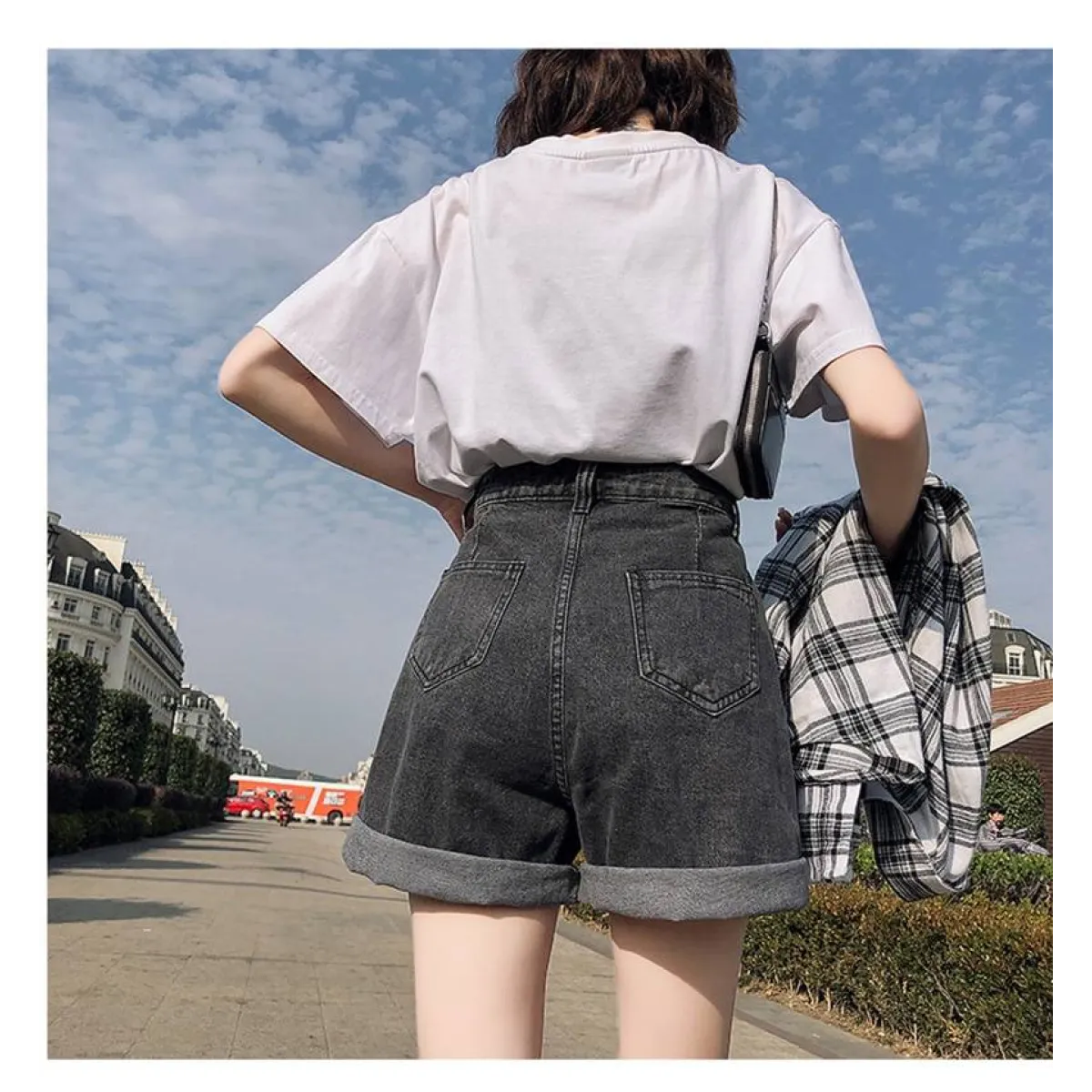 Classic Harajuku Jean Shorts - Bottoms - 17