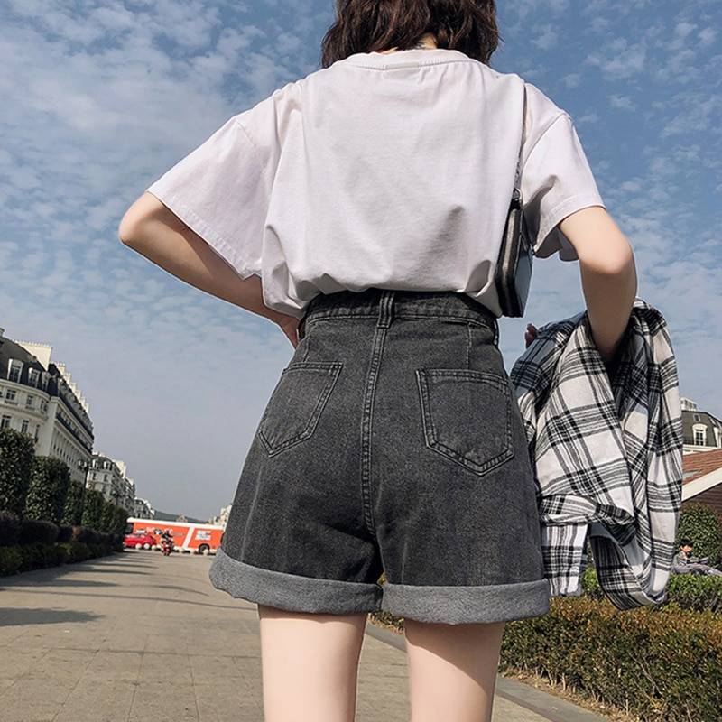 Classic Harajuku Jean Shorts - Bottoms - Shorts - 4 - 2024