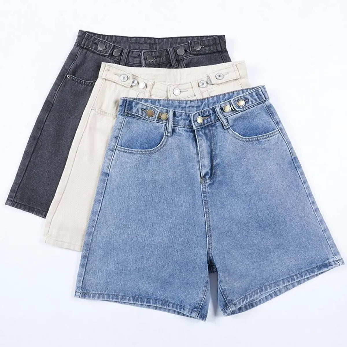 Classic Harajuku Jean Shorts - Bottoms - 7