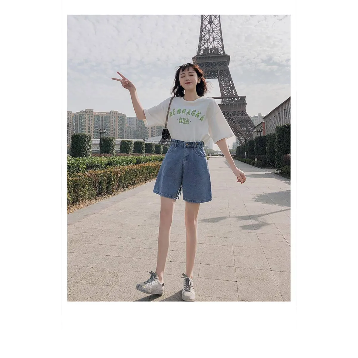 Classic Harajuku Jean Shorts - Bottoms - 8