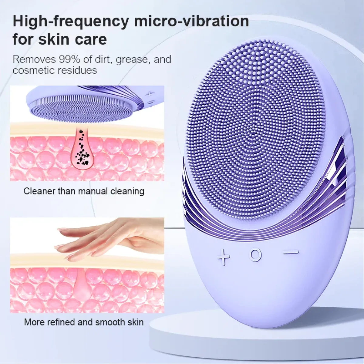 Kawaii Silicone Facial Cleansing Brush - Beauty & Health - Beauty & Health - 3