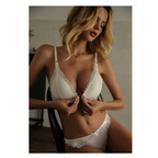 Lace Front Closure Bra With Panties Set - Women’s Clothing & Accessories - 10