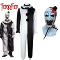 Terrifier 2 Art The Clown Cosplay Costume – Jumpsuit & Mask Halloween Set - Women’s Clothing & Accessories - Cosplay