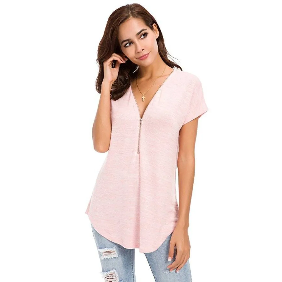 Colorful Cotton Women’s T - T-Shirts - 28