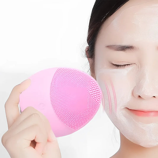 Colorful Waterproof Silicone Face Cleansing Brush - Skin Care - 1