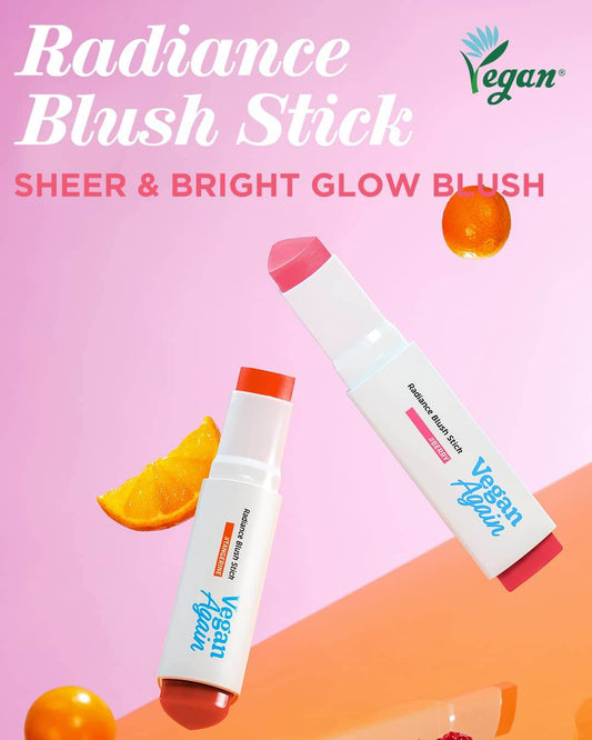 Vegan Again Radiance Best Blush Stick Makeup