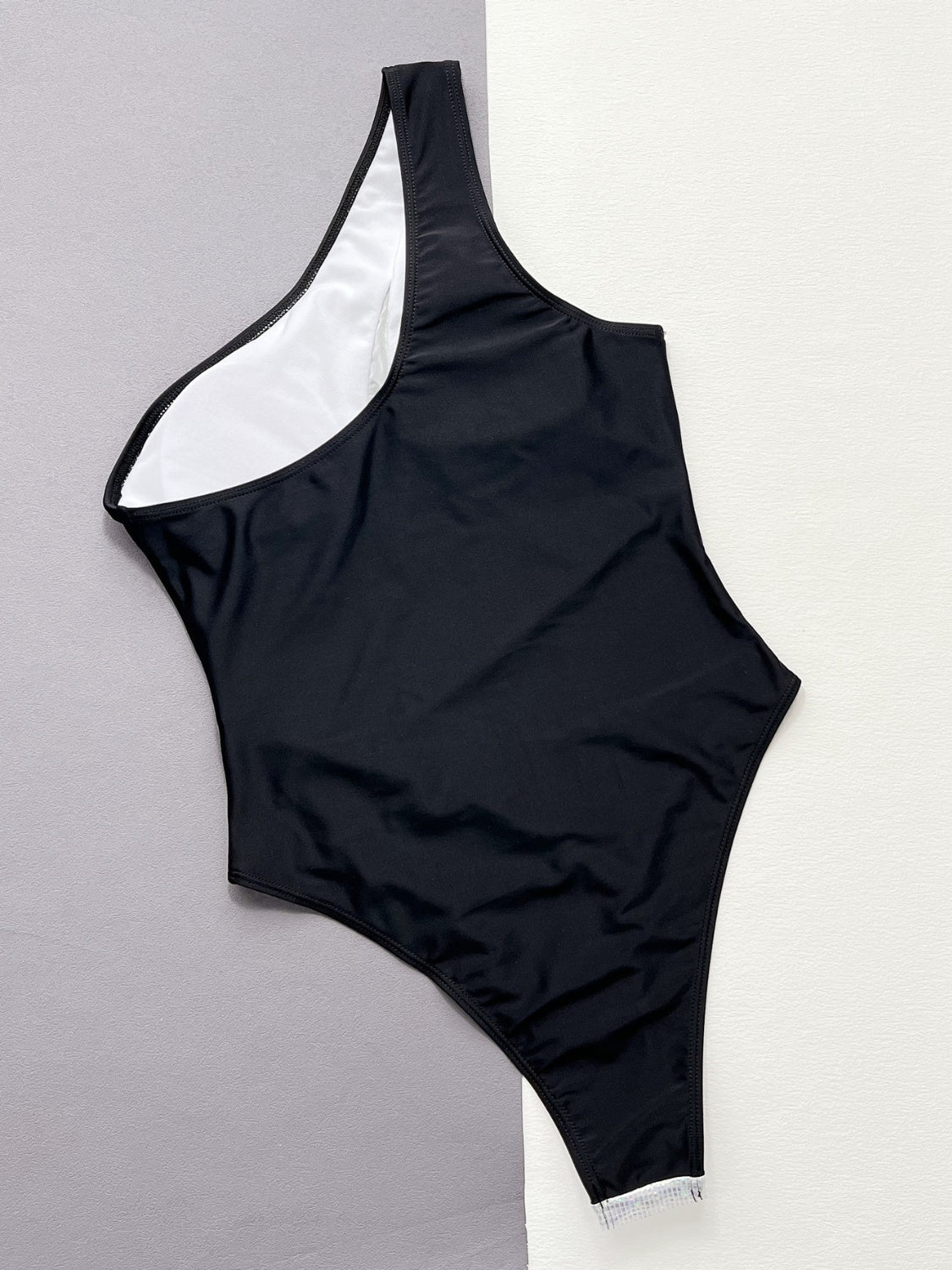 Contrast Panel One-Piece Swimsuit - Women’s Clothing & Accessories - Swimwear - 6 - 2024