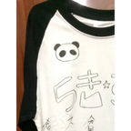 Harajuku Anime Contrast Sleeve Tee - T-Shirts - Long - T-Shirts - 3