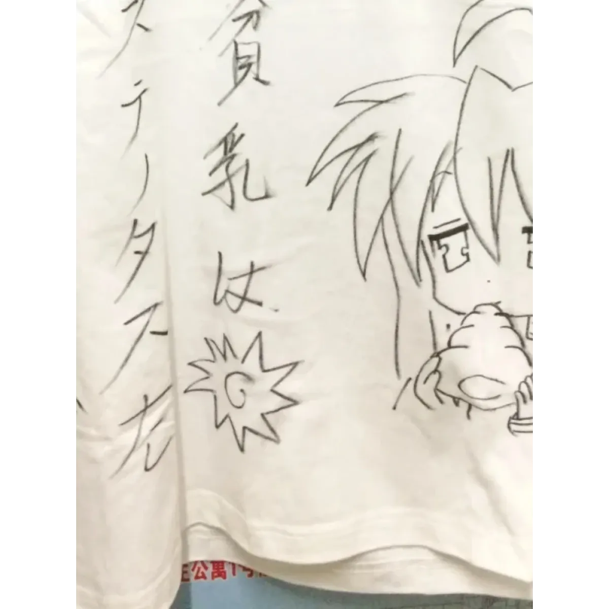 Harajuku Anime Contrast Sleeve Tee - T-Shirts - Long - T-Shirts - 5