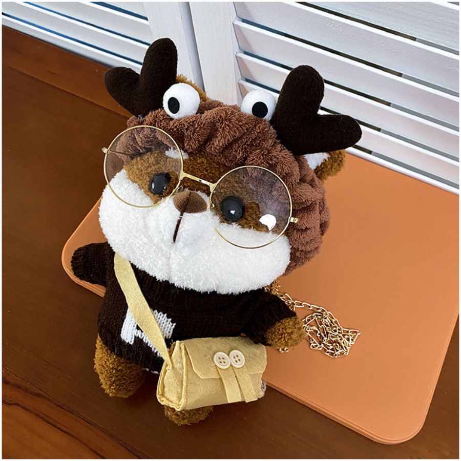 Corgi Kawaii Plush Backpack - Brown / 25cm / Nearest Warehouse - Women Bags & Wallets - Clothing - 10 - 2024