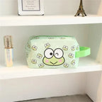 Sanrio Keroppi & Hello Kitty Kawaii Cosmetic Bag - Harajuku Style - Pouch / Makeup Bag - 1