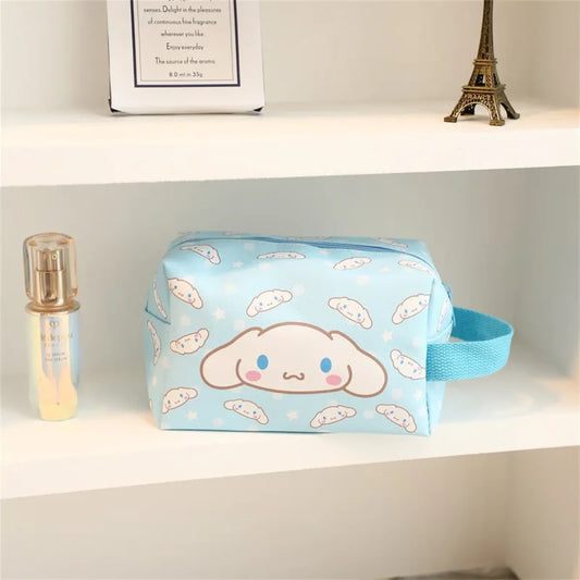 Sanrio Keroppi & Hello Kitty Kawaii Cosmetic Bag - Harajuku Style - Pouch / Makeup Bag - 12