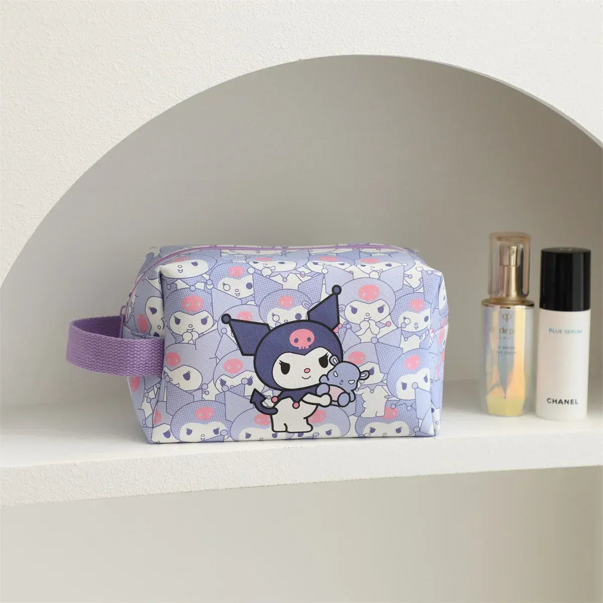 Sanrio Keroppi & Hello Kitty Kawaii Cosmetic Bag - Harajuku Style - Pouch / Makeup Bag - 8