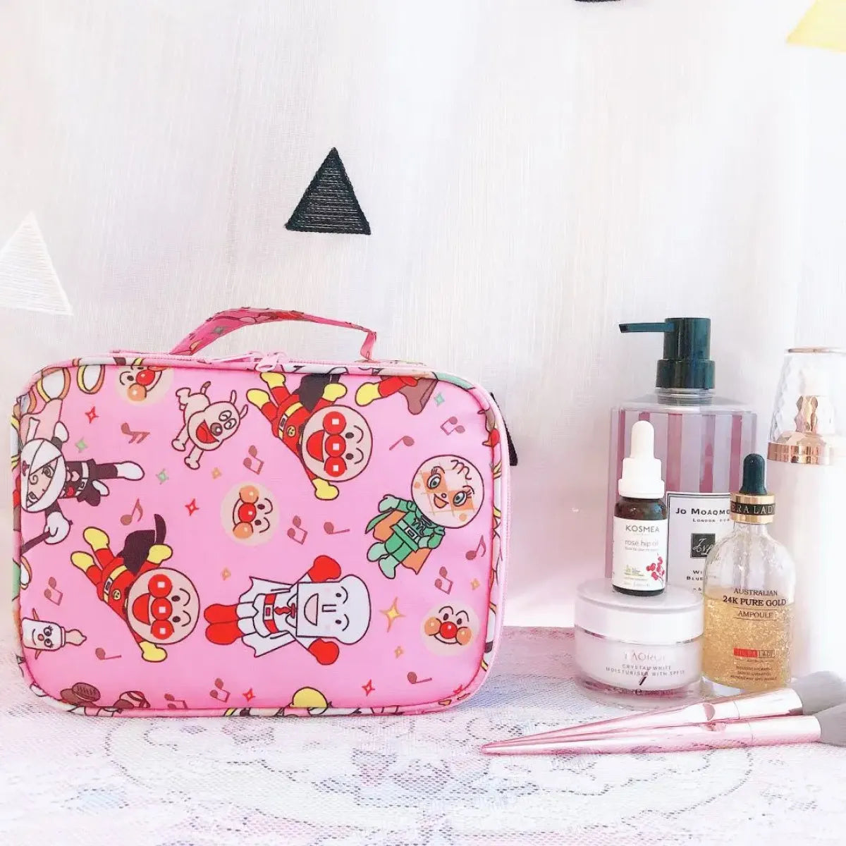 Sanrio Hello Kitty Waterproof Travel Cosmetic Bag - Accessories - Cosmetic Bags - 15