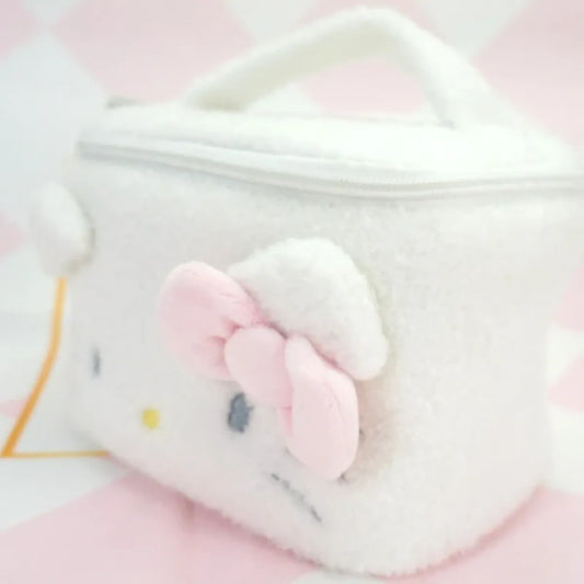 Sanrio Plush Cosmetic Bag – Hello Kitty & Friends - Harajuku Style - Pouch / Makeup Bag - 1