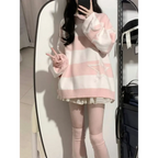 Cosmic Grunge Starry Sweater - Sweaters - Round - Women’s Sweaters - 1