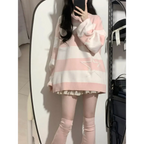 Cosmic Grunge Starry Sweater - Sweaters - Round - Women’s Sweaters - 10
