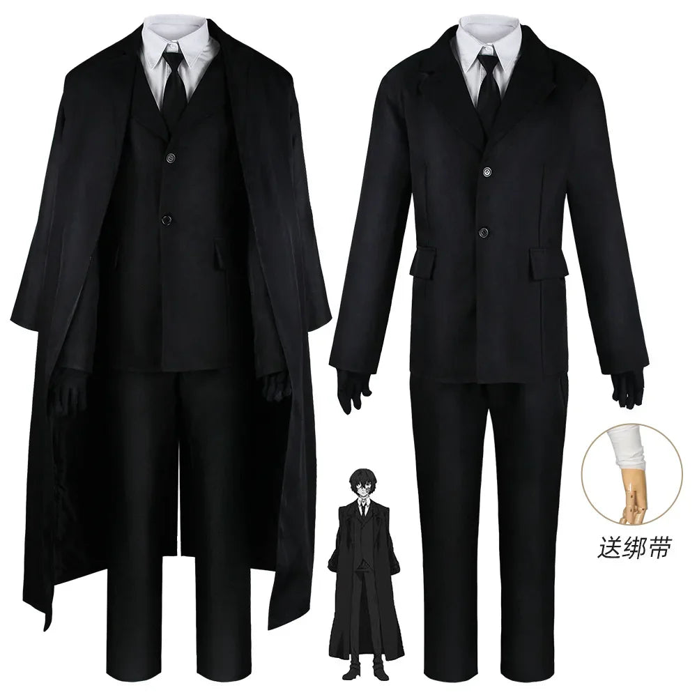 Bungo Stray Dogs Dazai Osamu Cosplay Costume - Cosplay - Costumes - 2 - 2024