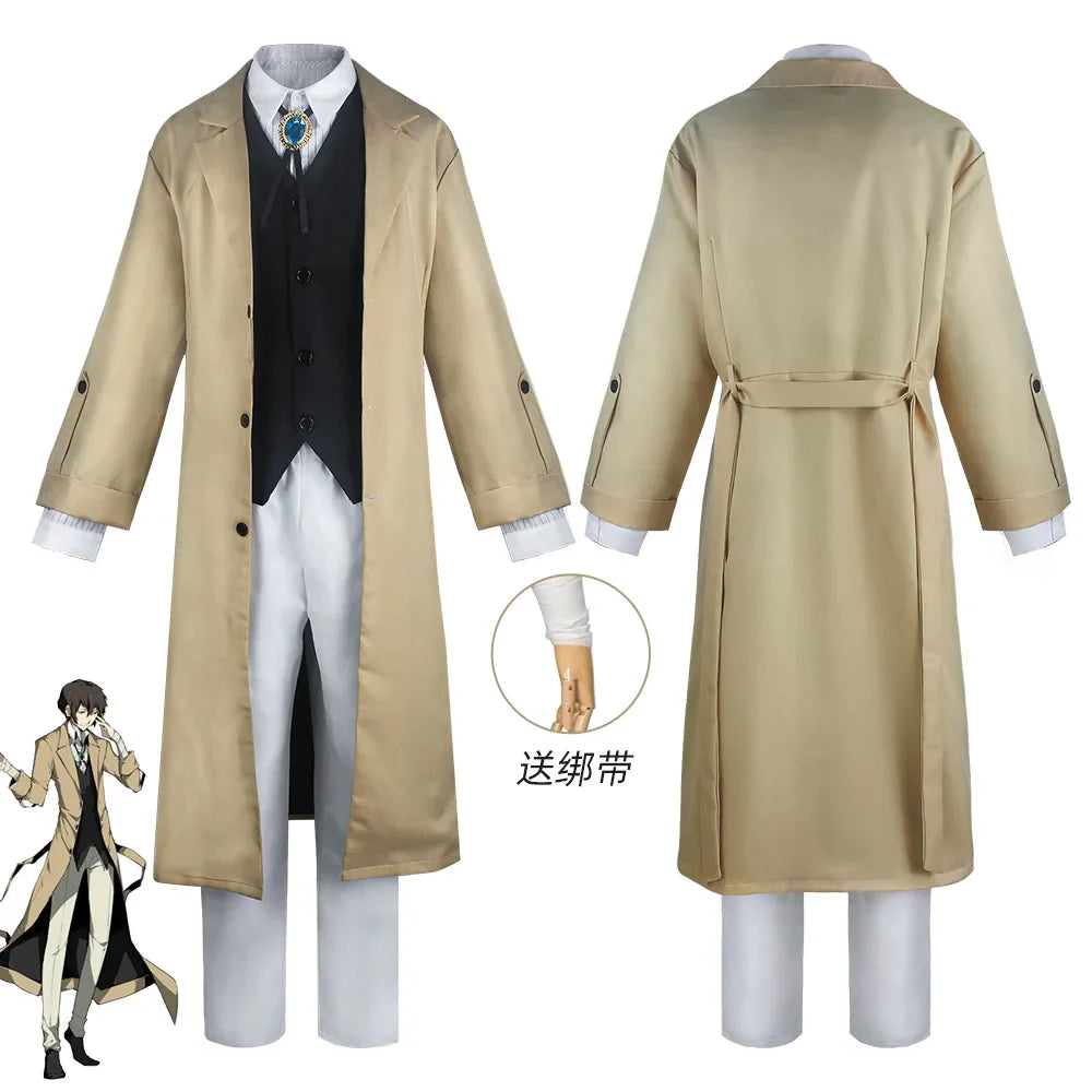 Bungo Stray Dogs Dazai Osamu Cosplay Costume - Cosplay - Costumes - 3 - 2024