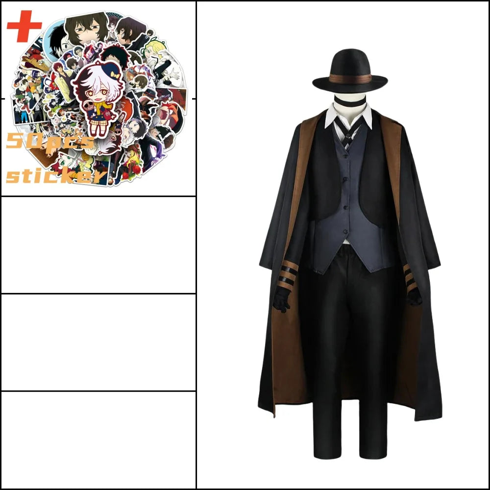 Bungo Stray Dogs Dazai Osamu Cosplay Costume - A7 / S / CHINA - Cosplay - Costumes - 12 - 2024