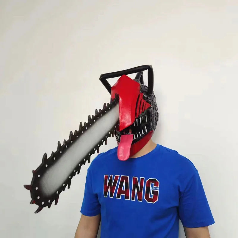 Chainsaw Man Denji Saws Hand & Headgear Latex Mask - Cosplay - Costumes - 3 - 2024