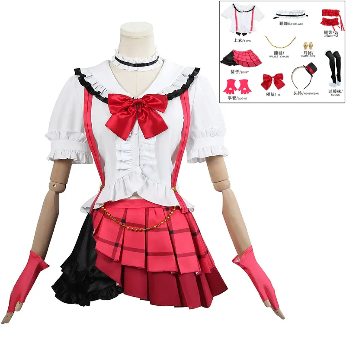 LoveLive Idol Stage Cosplay Costume Set - Dresses - Cosplay - 10