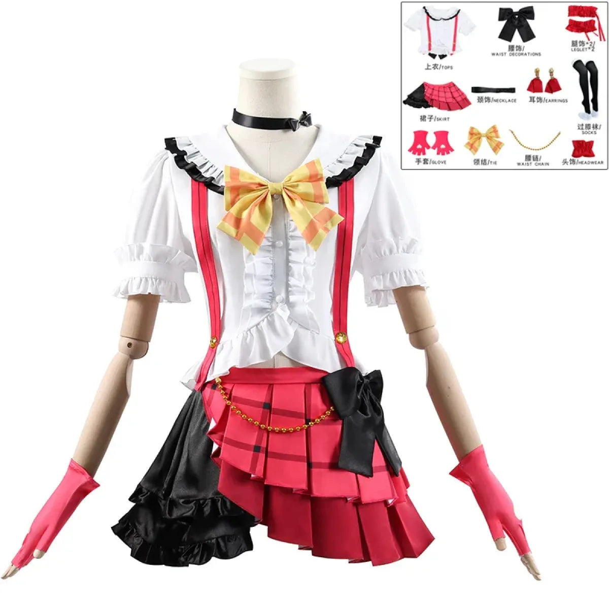 LoveLive Idol Stage Cosplay Costume Set - Dresses - Cosplay - 8