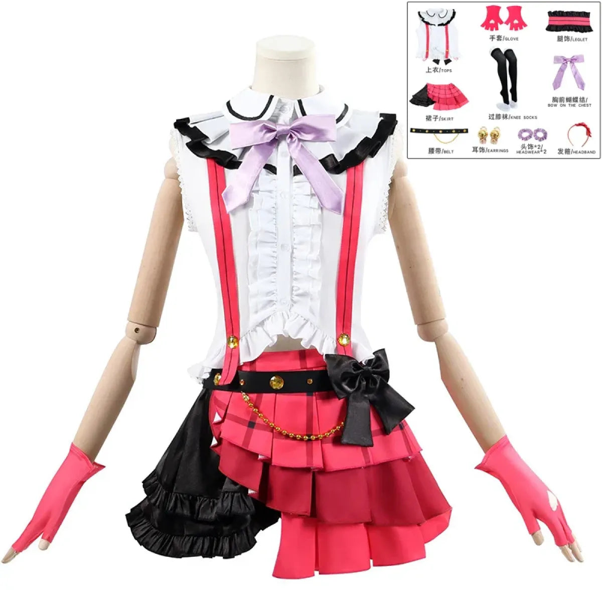 LoveLive Idol Stage Cosplay Costume Set - Dresses - Cosplay - 9