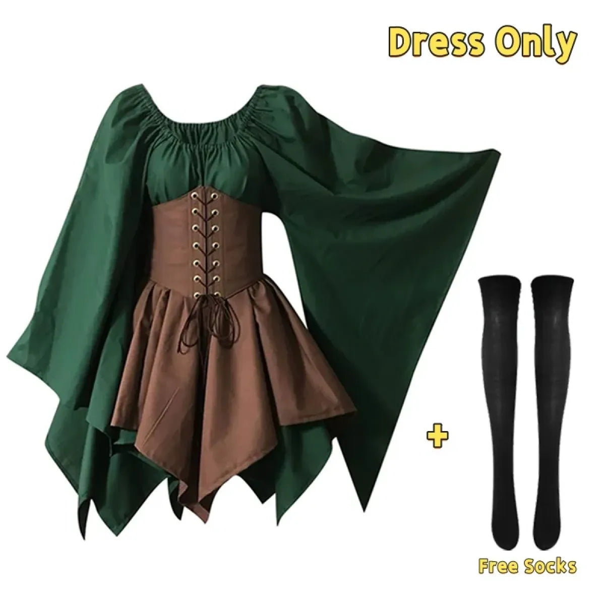 Fairy Kei Elf Archer Cosplay Dress Set - All Dresses - Cosplay - 7