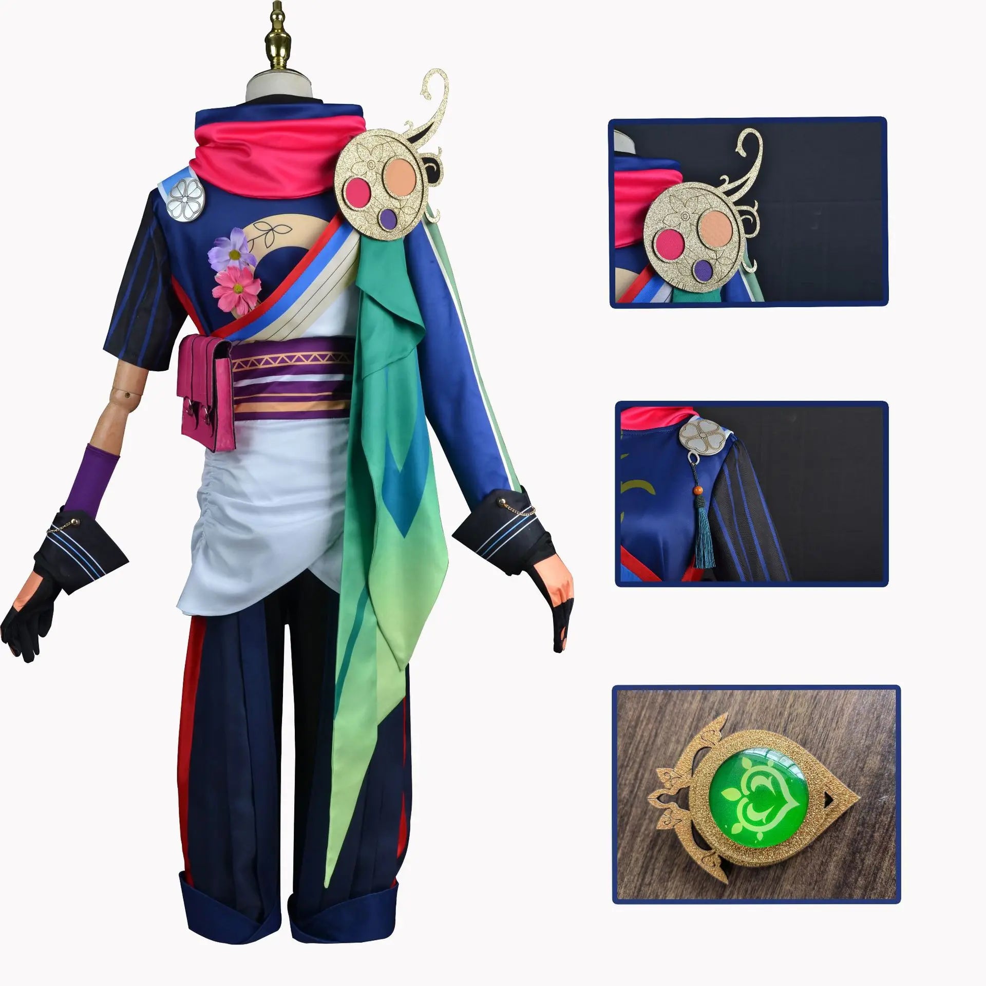 Genshin Impact Sumeru Tighnari Cosplay - Cosplay - Costumes & Accessories - 4 - 2024