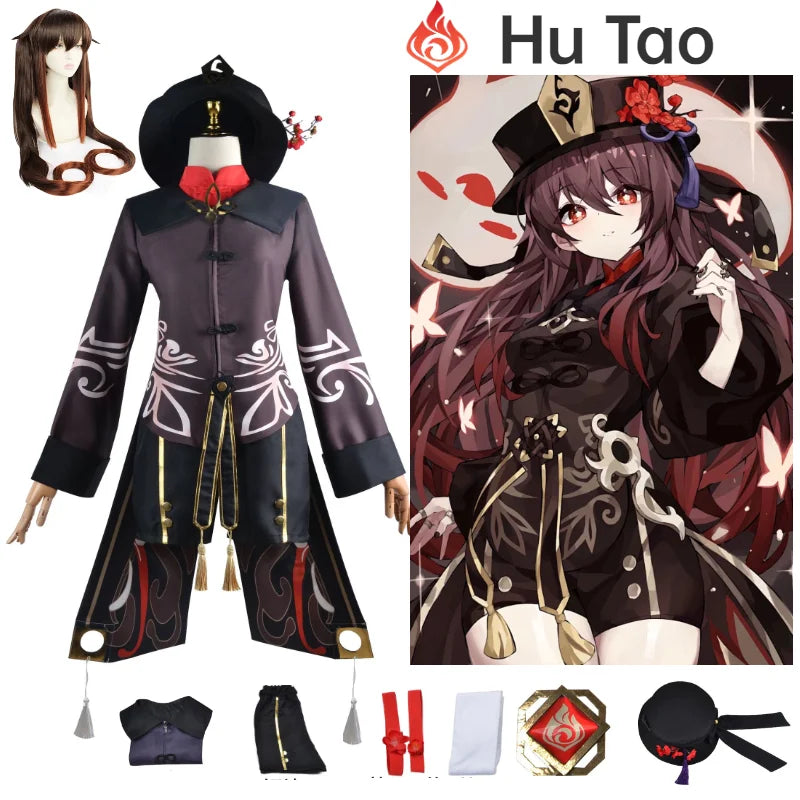 Hu Tao: Genshin Impact Hutao Cosplay - Cosplay - Costumes - 1 - 2024