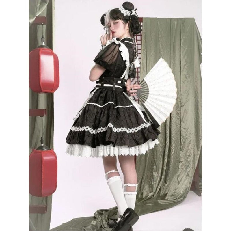 Japanese Gothic Maid Cosplay Costume - Cosplay - Clothing - 2 - 2024