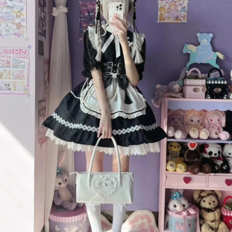 Japanese Gothic Maid Cosplay Costume - Cosplay - Clothing - 4 - 2024