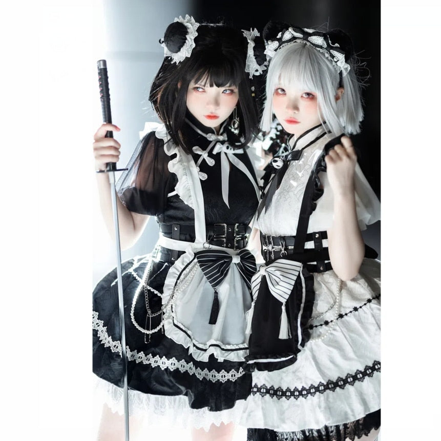 Japanese Gothic Maid Cosplay Costume - Cosplay - Clothing - 3 - 2024