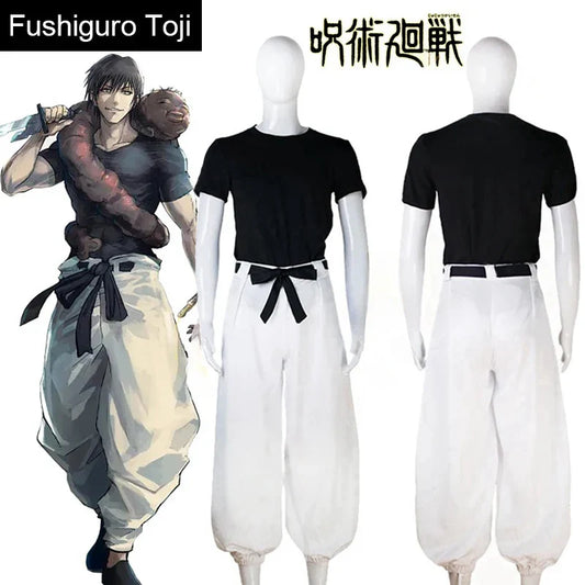 Jujutsu Kaisen Toji Fushiguro Cosplay - Sorcerer Killer Uniform & Wig - Cosplay - Costumes - 1 - 2024