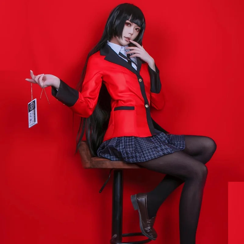 Kakegurui Yumeko Jabami Cosplay - Anime - Costumes - 3 - 2024