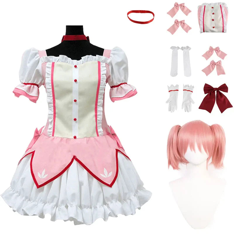 Madoka Magica Kaname Cosplay & Accessories - Style A / XS - Cosplay - Costumes - 7 - 2024