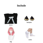 Anya Forger Cosplay Set with Wig & Accessories - Cosplay - Cosplay - 5