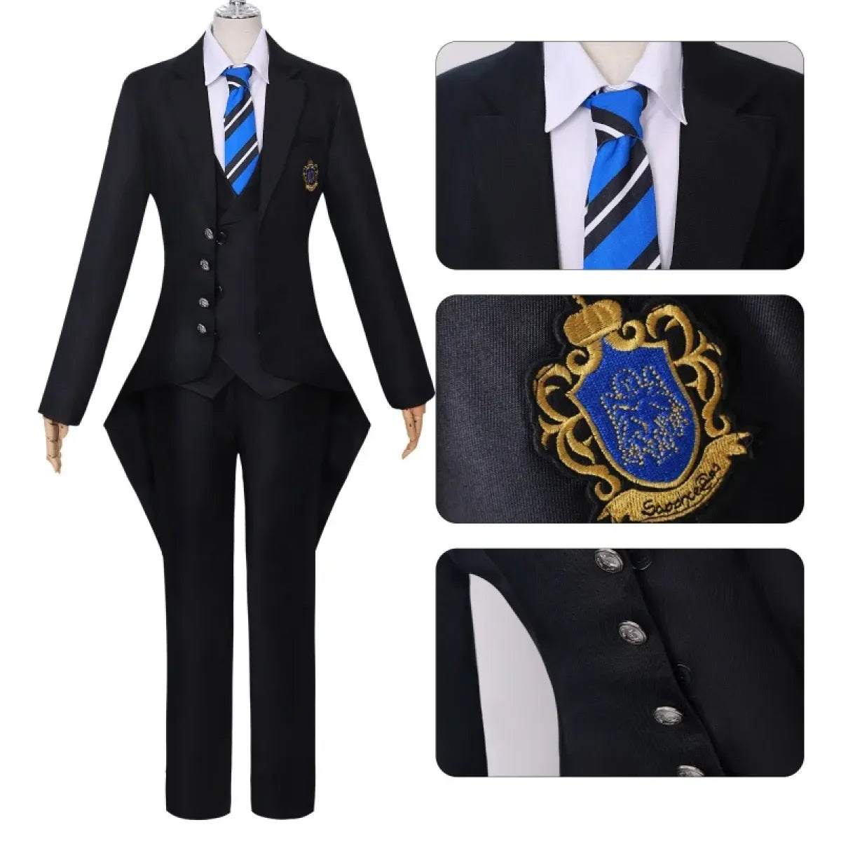 Ciel Phantomhive Black Butler Cosplay Set with Wig - Cosplay - Cosplay - 2