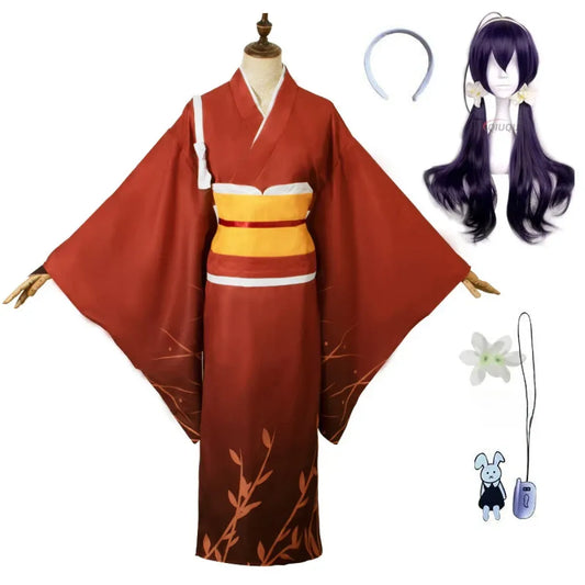 Izumi Kyouka Kimono Cosplay Set – Bungo Stray Dogs - Dresses - Cosplay - 1