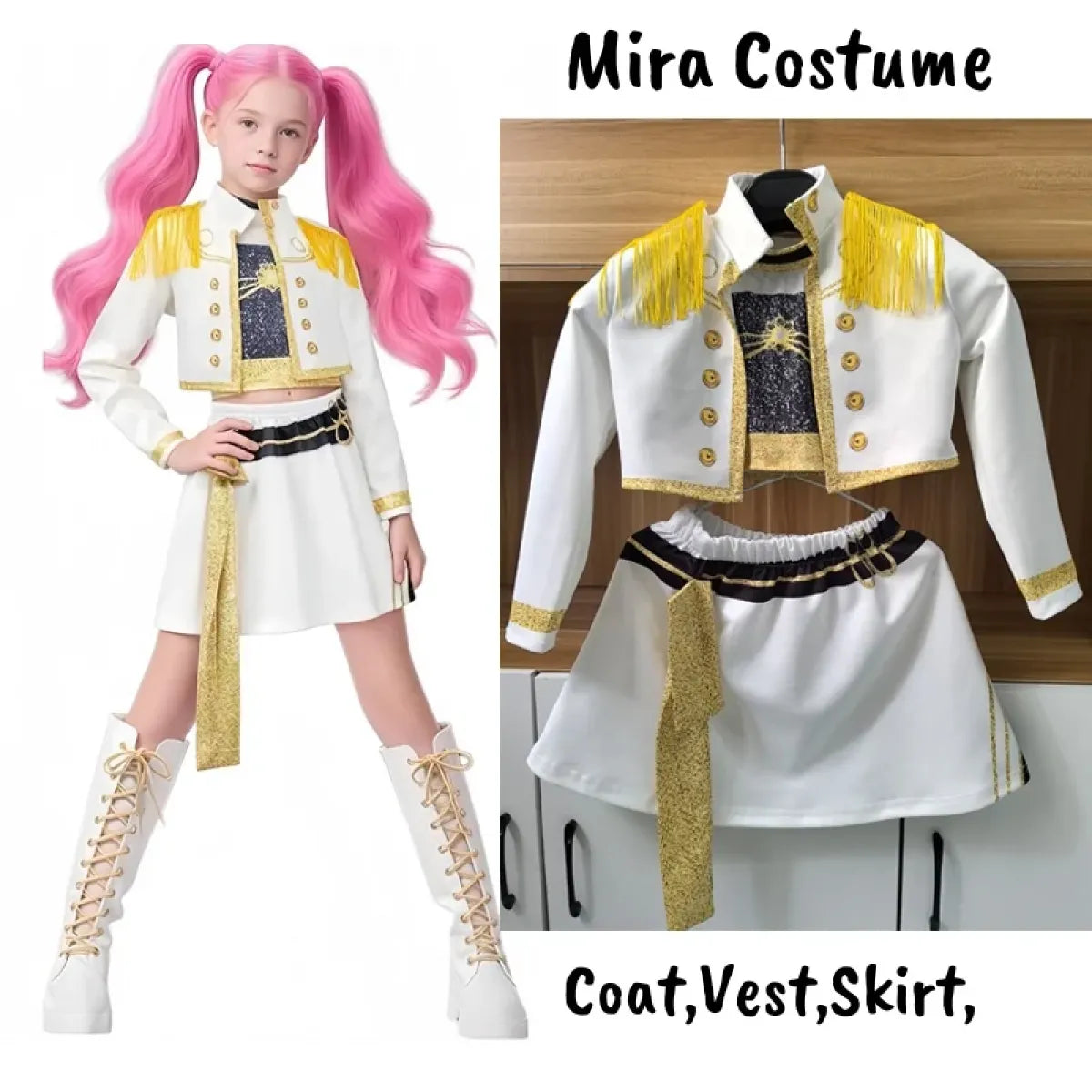 Kids K-Pop Demon Hunters Cosplay Set - Cosplay - Cosplay Outfit - 7