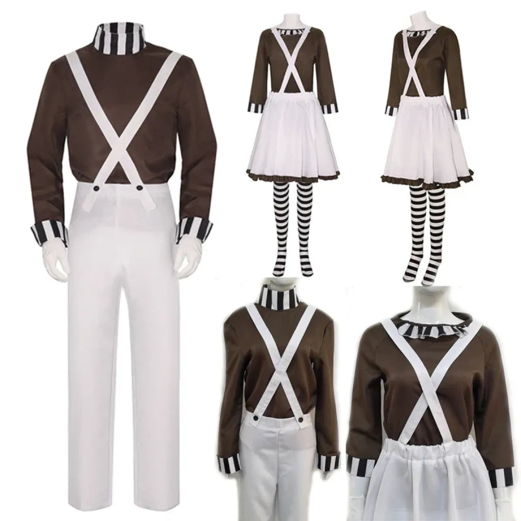 Fantasy Oompa Movie-Inspired Cosplay Set - Cosplay - Cosplay - 1