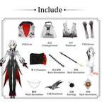 Arlecchino The Knave Genshin Impact Cosplay Set - Dresses - Cosplay - 6