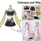 Genshin Varesa Cosplay Set – Kawaii Fantasy Uniform Costume - Cosplay - Sets - 9
