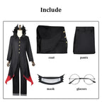 Okarun Dandadan Cosplay Costume Set with Wig & Glasses - Cosplay - Cosplay - 5
