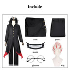 Okarun Dandadan Cosplay Costume Set with Wig & Glasses - Cosplay - Cosplay - 6