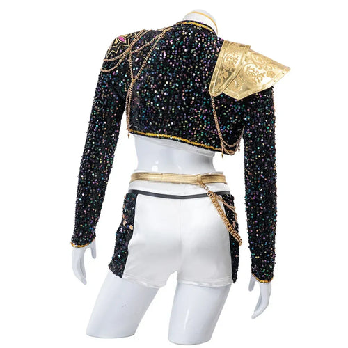 Rumi KPop Stage Cosplay Set with Wig & Boots - Cosplay - Cosplay - 2