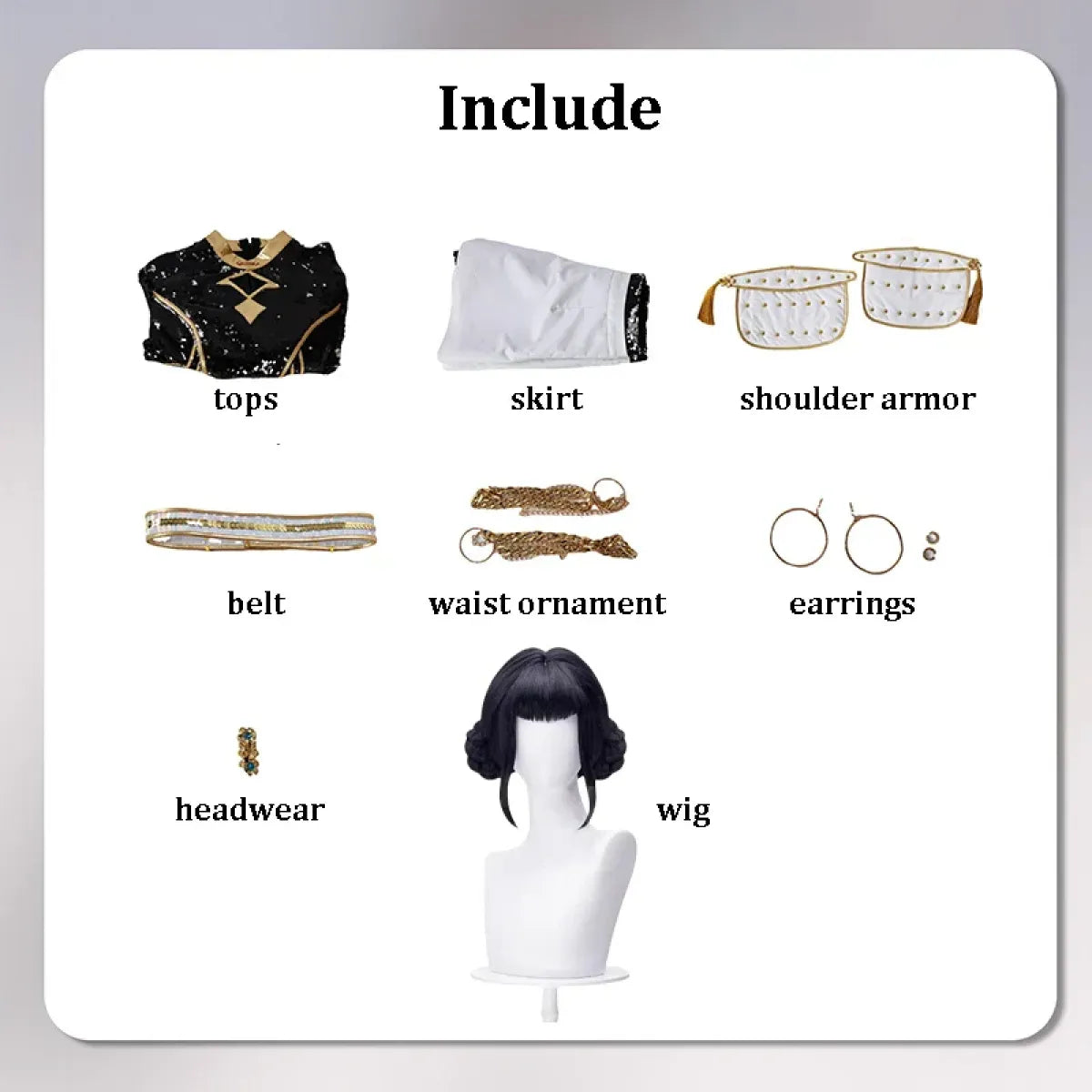 Rumi Zoey Mira KPop Demon Hunter Cosplay Set - Cosplay - Cosplay - 10